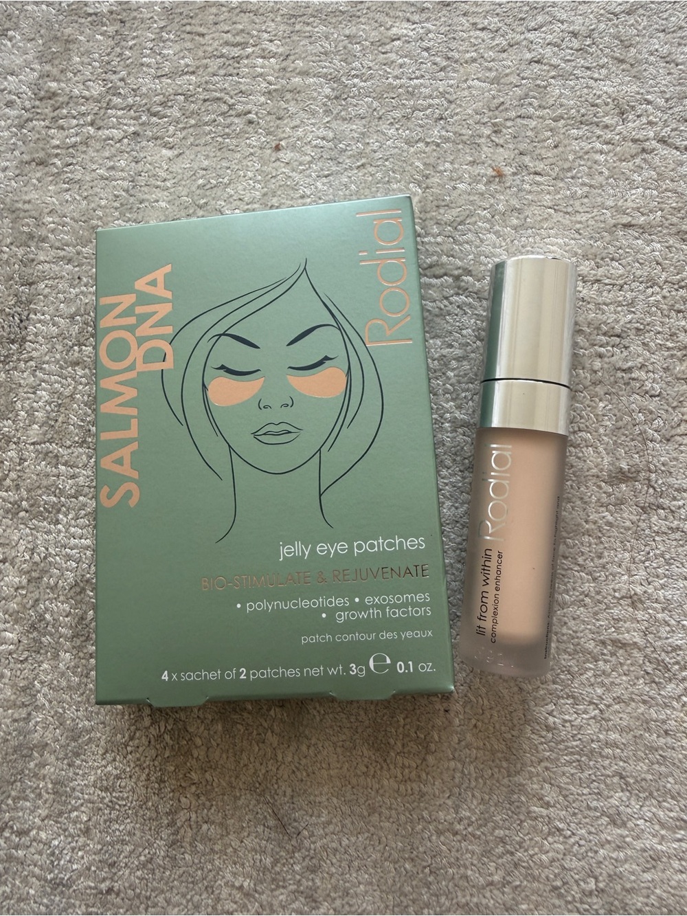Rodial eye patch & banana lowlighter